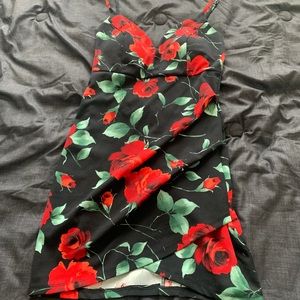 Floral mini dress